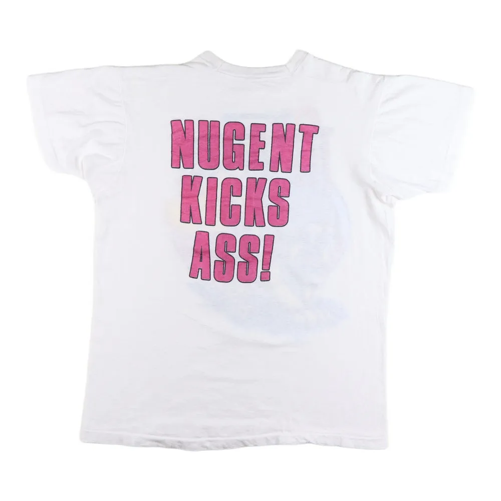 1986 Ted Nugent Nugent Kicks Ass Shirt