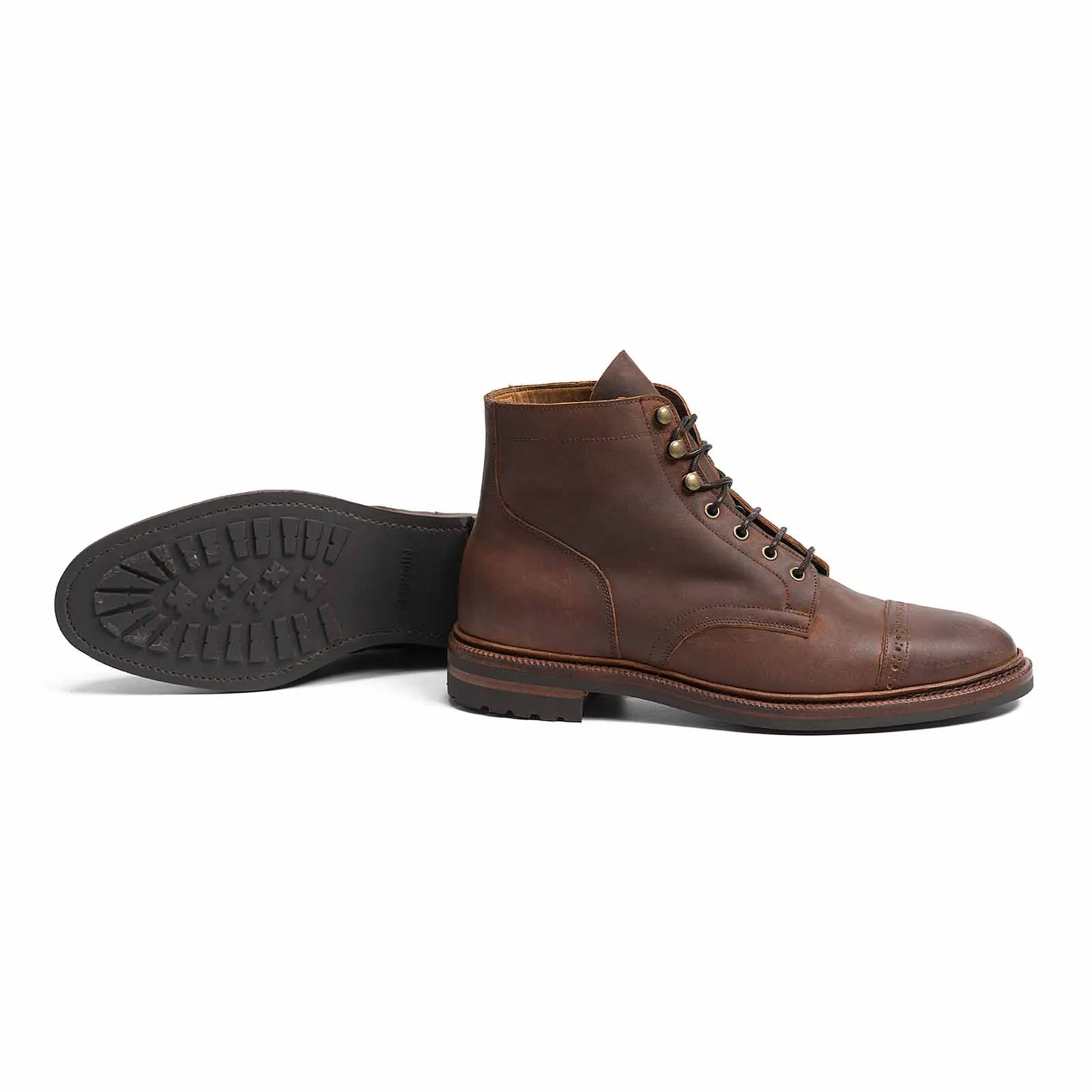 514867 - TOBACCO WAXY SHELL CORDOVAN - E