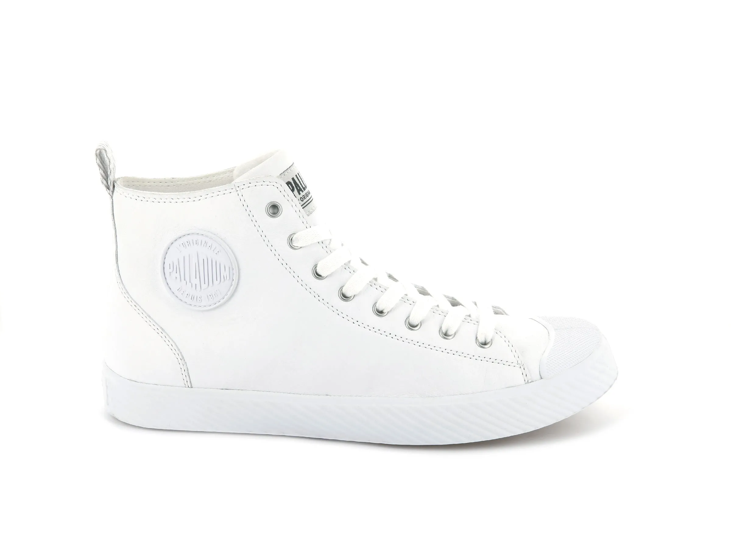 75955-144-M | PALLAPHOENIX MID LEATHER | WHITE/ASH