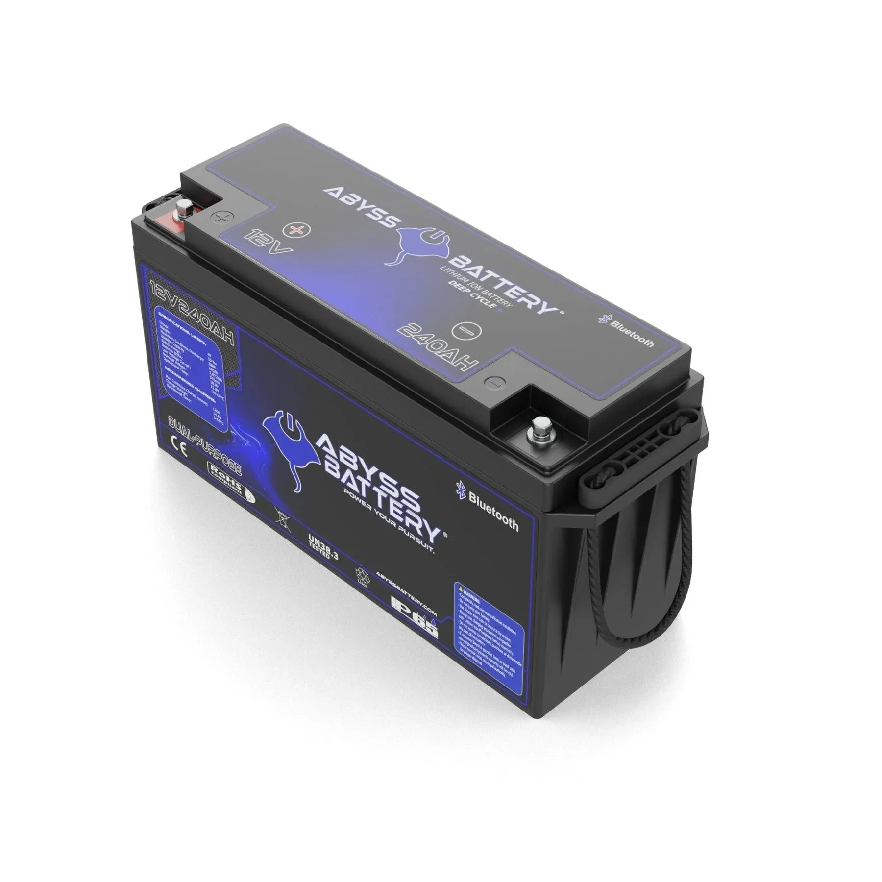 Abyss® 12V 240Ah Dual Purpose Lithium Marine Battery