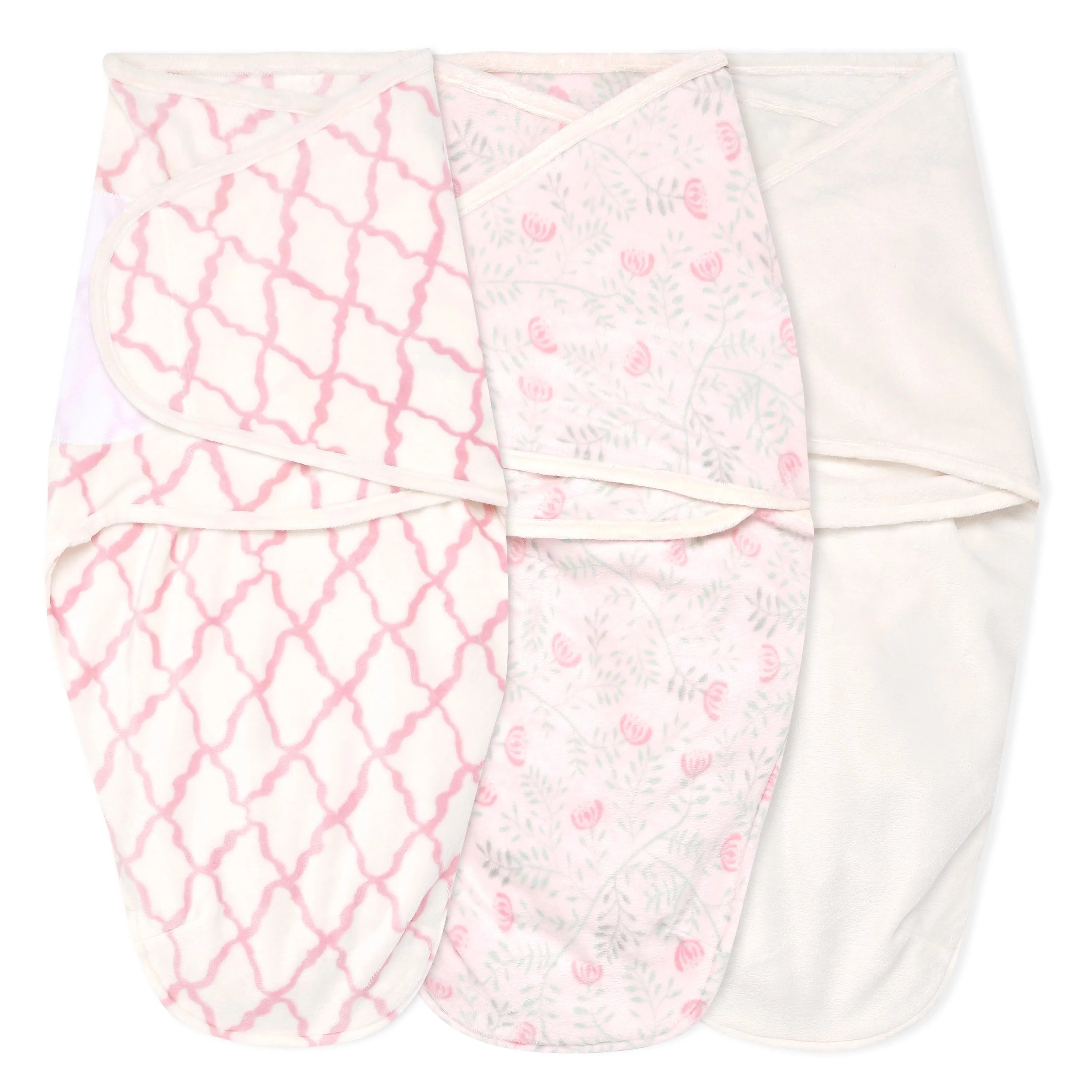 aden   anais Essential Cotton Wrap Swaddles 3 pack Arts and Crafts Pink