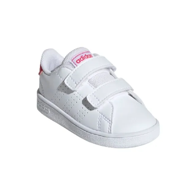 Adidas Advantage Infant-Girls Training Shoes White/Pink