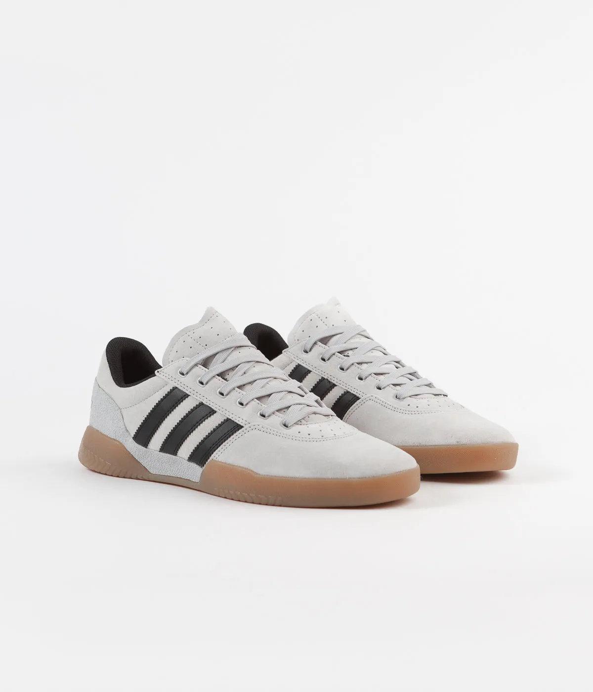 Adidas City Cup Shoes - Grey Two / Core Black / Gum4