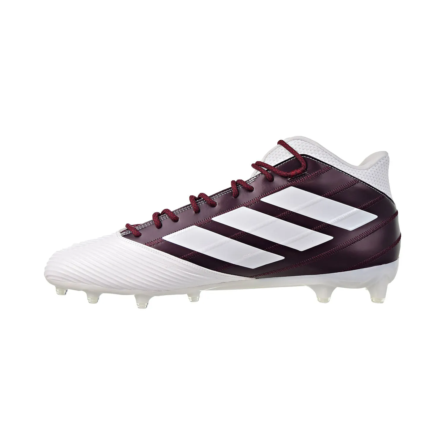 Adidas Freak Carbon Mid Men's Cleats Cloud White/Maroon/Collegiate Burgundy