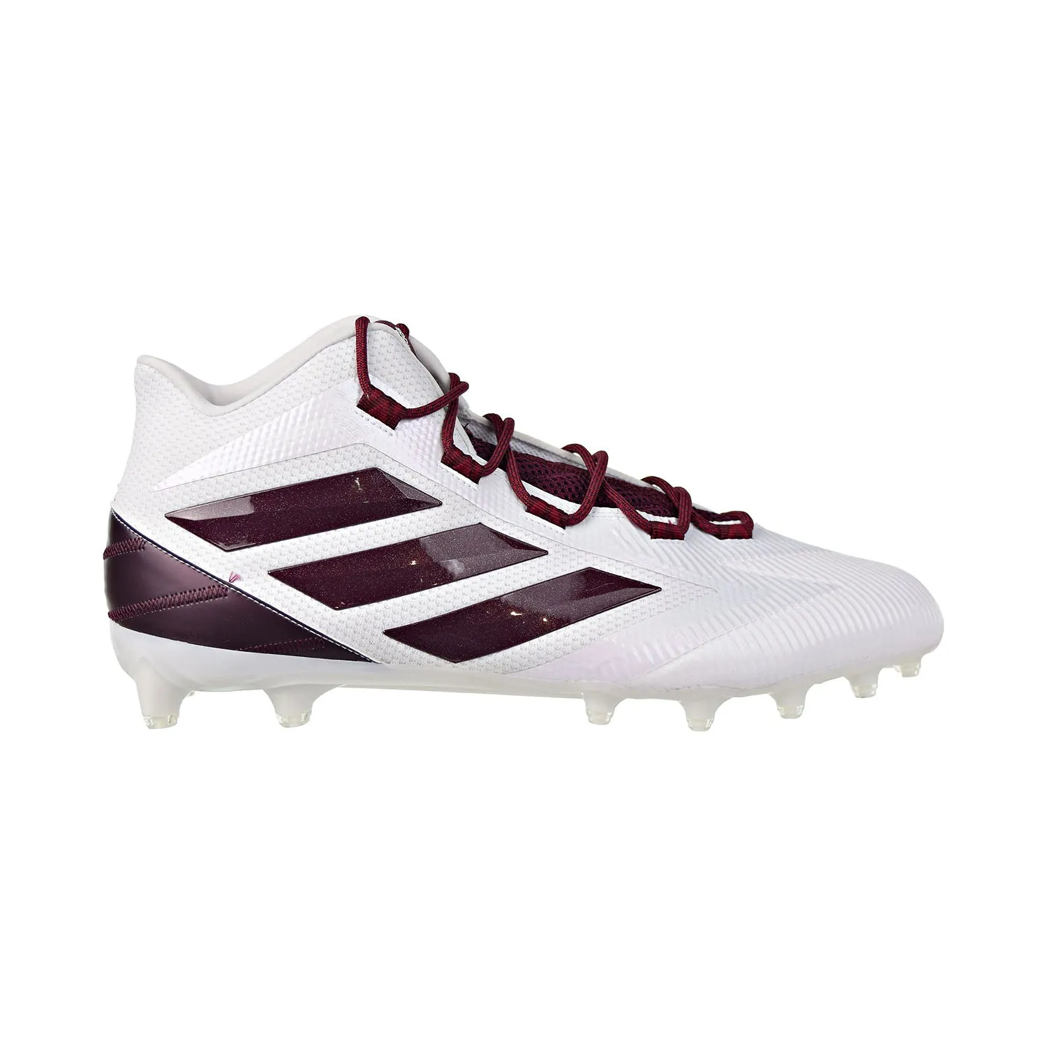 Adidas Freak Carbon Mid Men's Cleats Cloud White/Maroon/Collegiate Burgundy