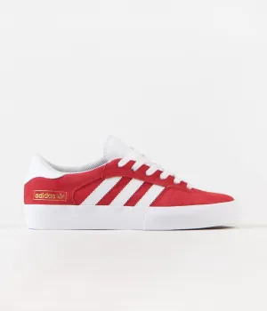 Adidas Matchbreak Super Shoes - Scarlet / White / Gold Metallic