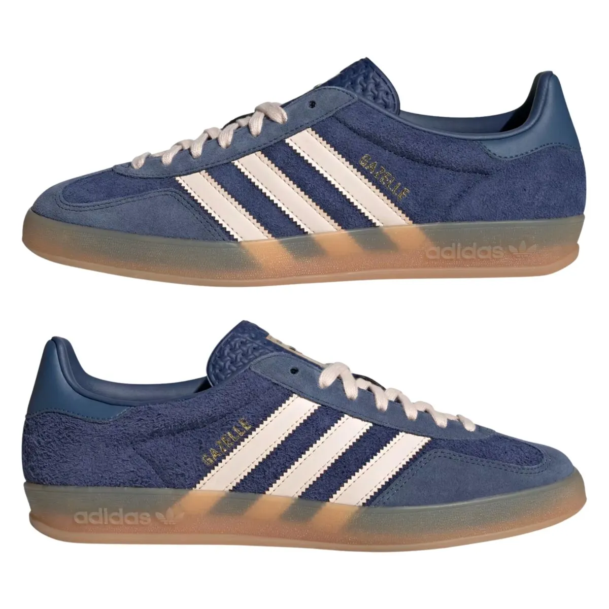 Adidas Men's Gazelle Indoor Dark Blue/Bliss Orange/Preloved Ink