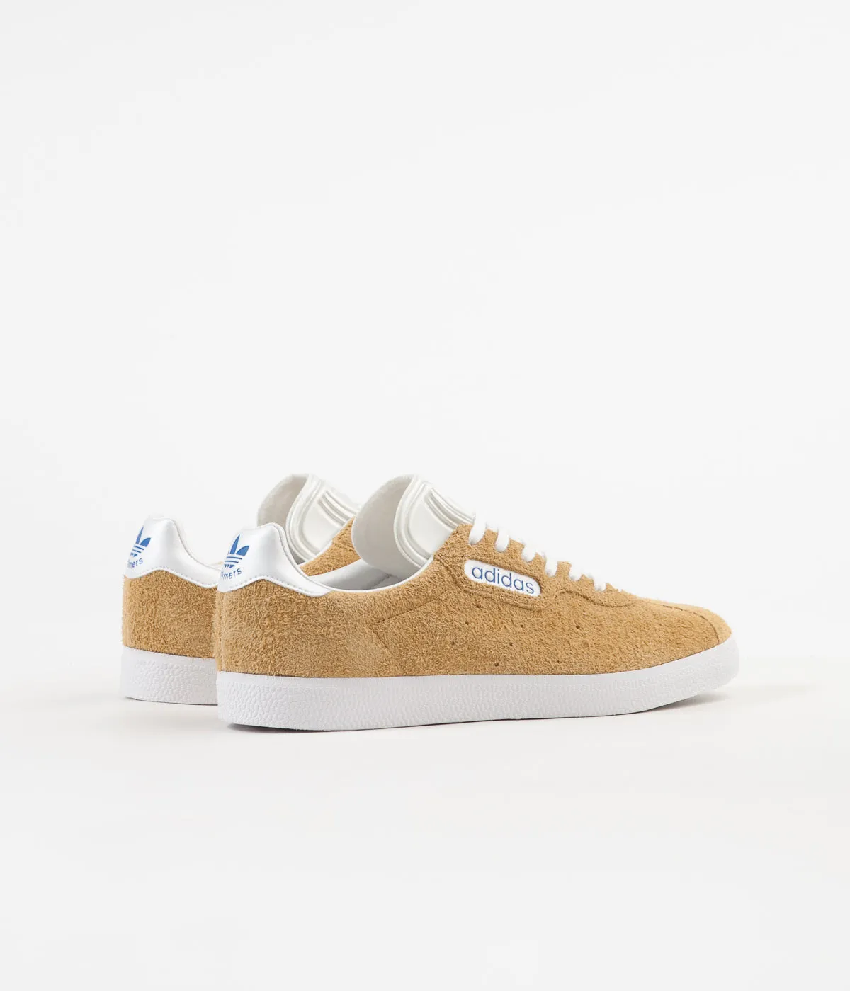 Adidas x Alltimers Gazelle Super Shoes - Mesa / Chalk White / Blue