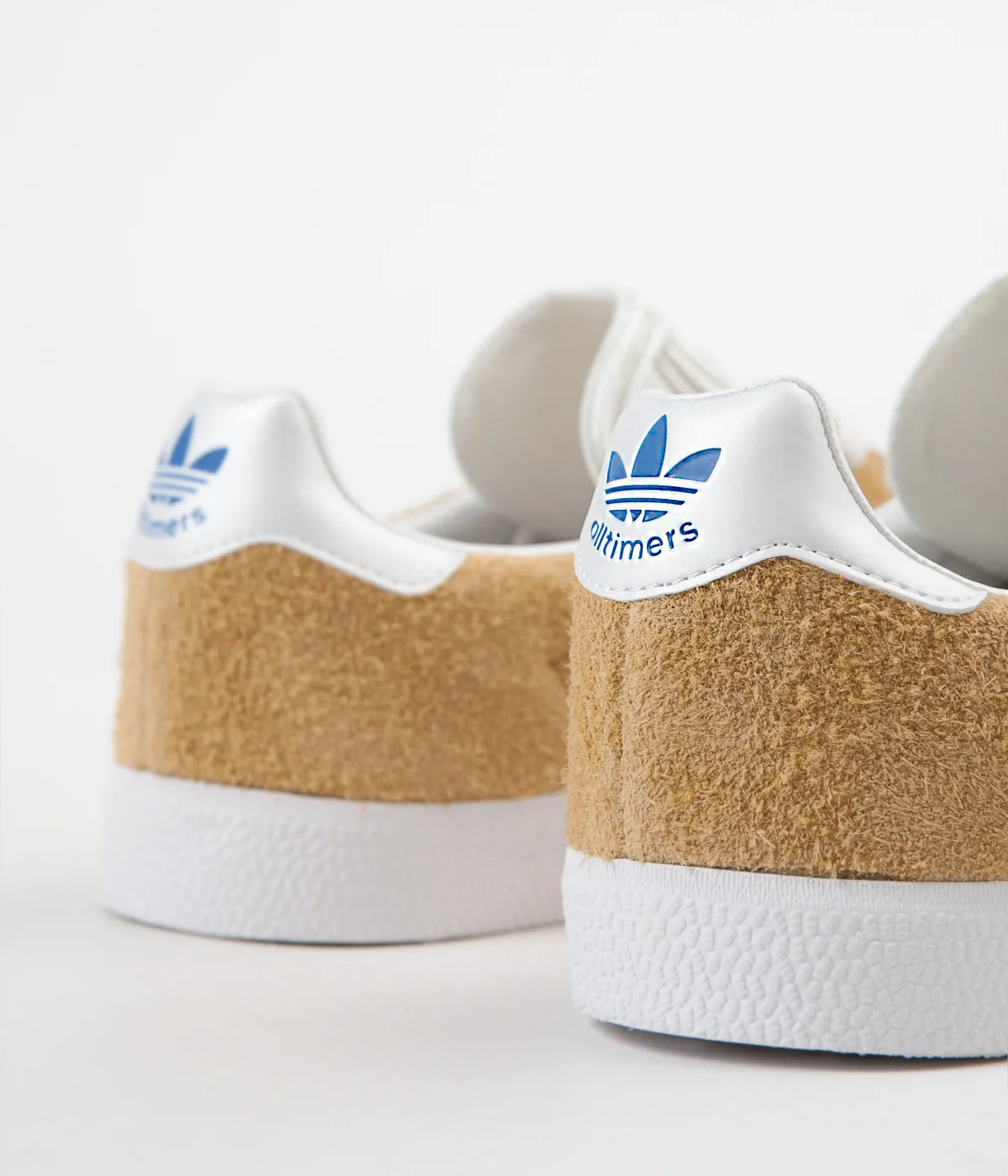 Adidas x Alltimers Gazelle Super Shoes - Mesa / Chalk White / Blue