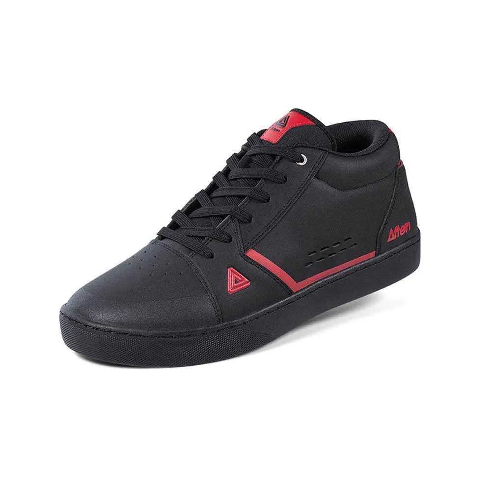 Afton Cooper Flat Pedal MTB Shoe - Black-Red