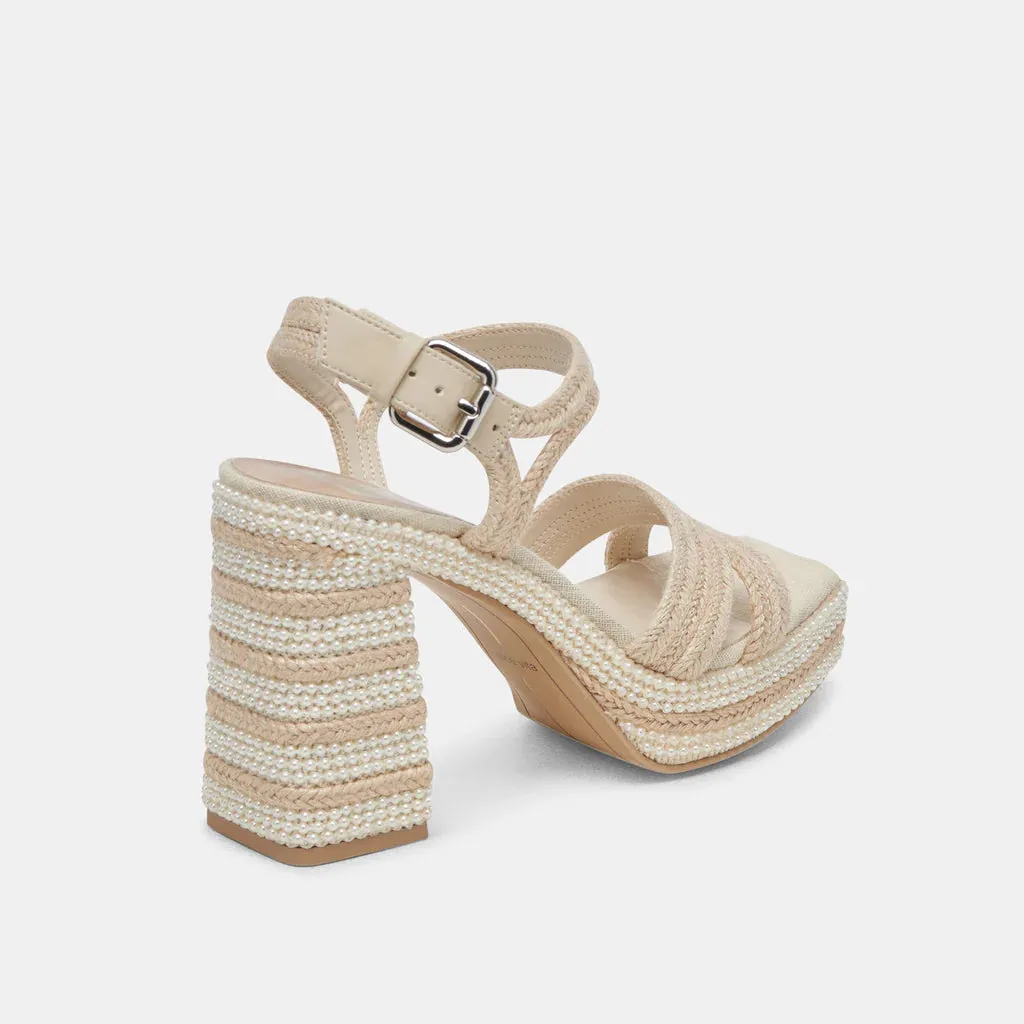 Anira Pearl Heel Ivory [Dolce Vita]