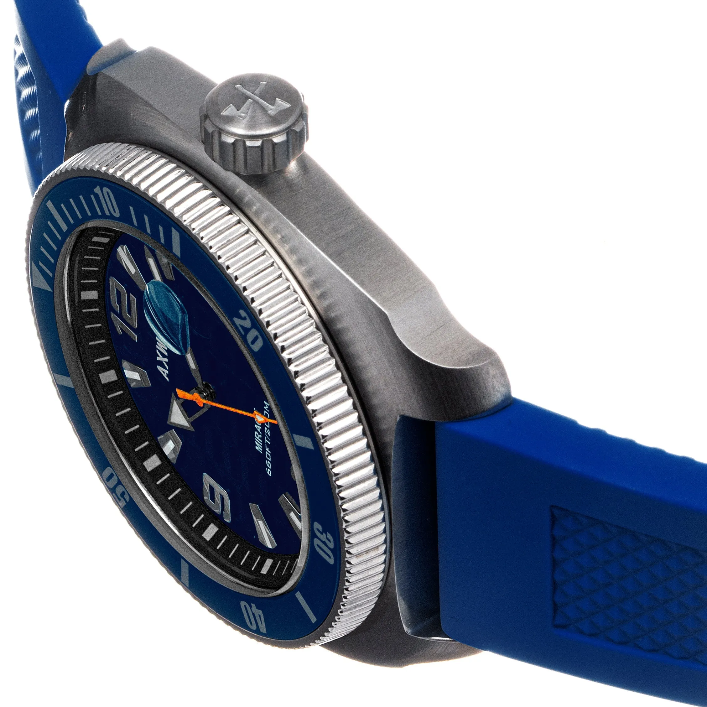 Axwell Mirage Strap Watch w/Date - Navy