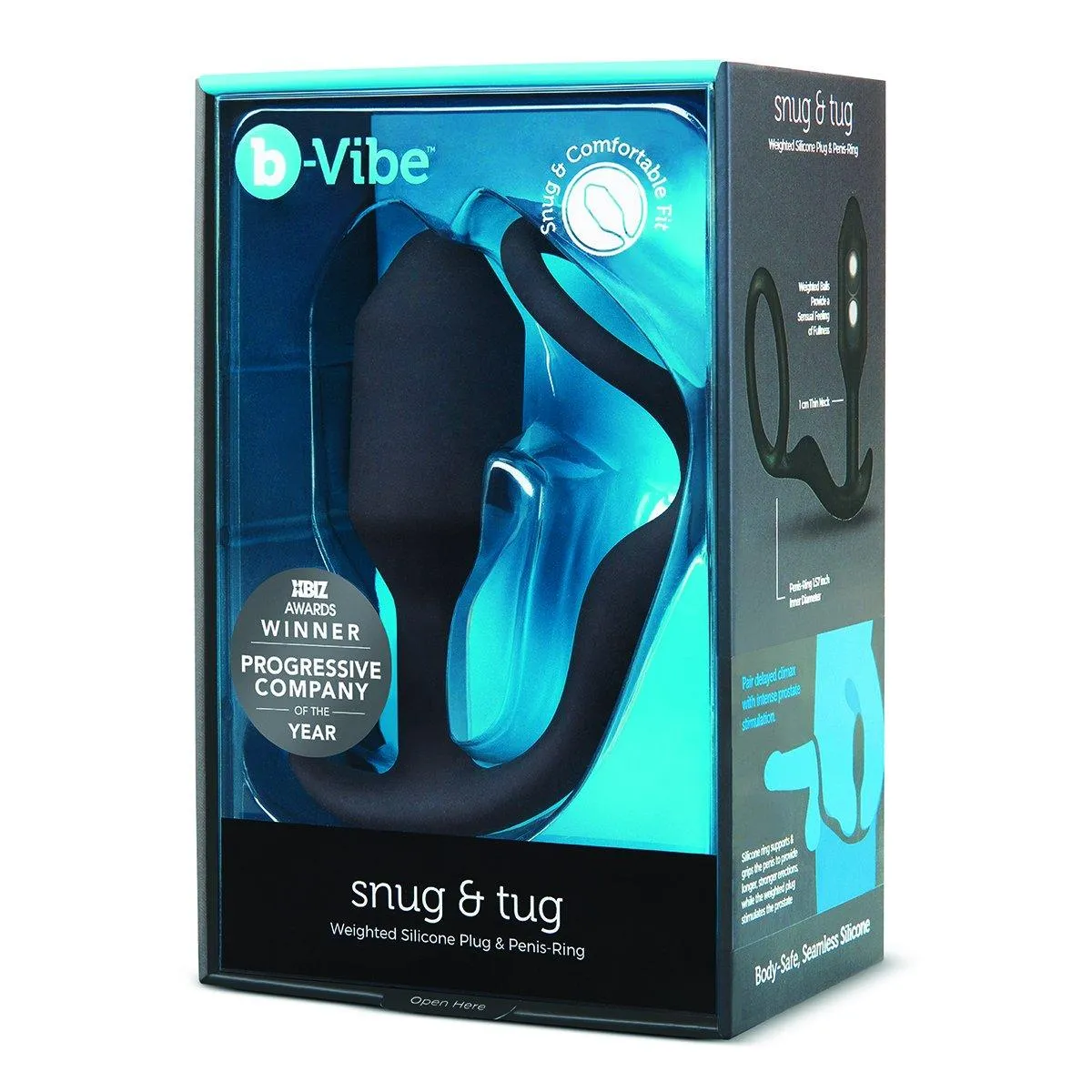 B-Vibe Snug & Tug Ring-Plug