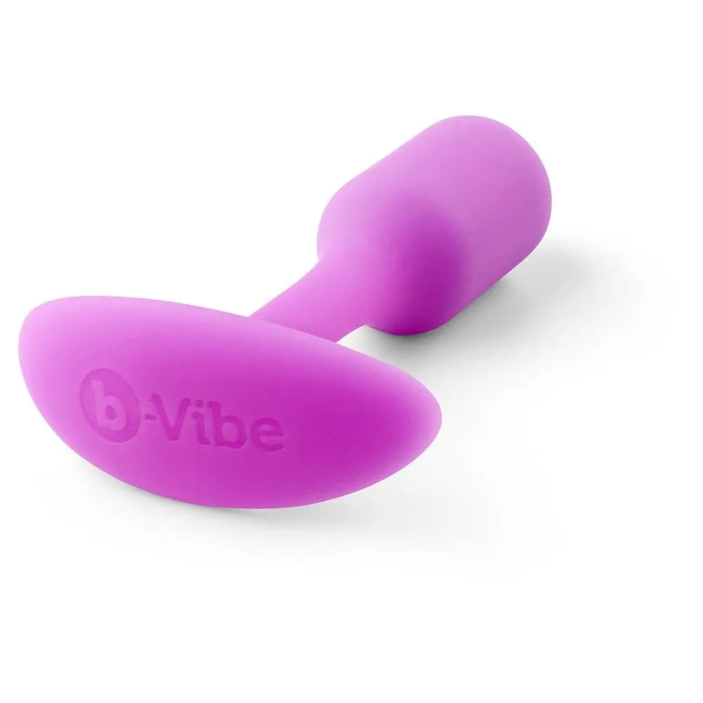 b-Vibe Snug Plug 1 Fuchsia/Silver