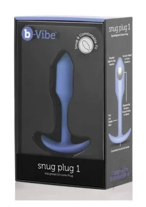 B-vibe Snug Plug 1 Violet