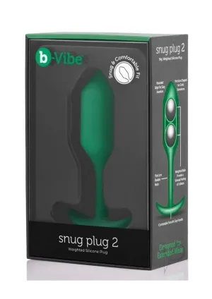 B-vibe Snug Plug 2 Green