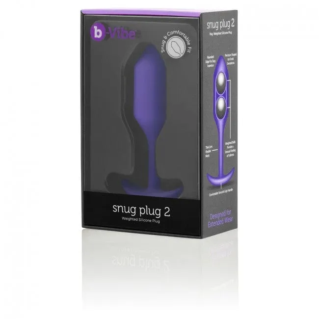 B-Vibe - Snug Plug Weighted Silicone Anal Plug