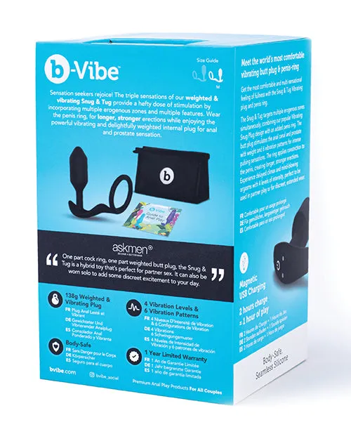 B-Vibe Vibrating Snug & Tug