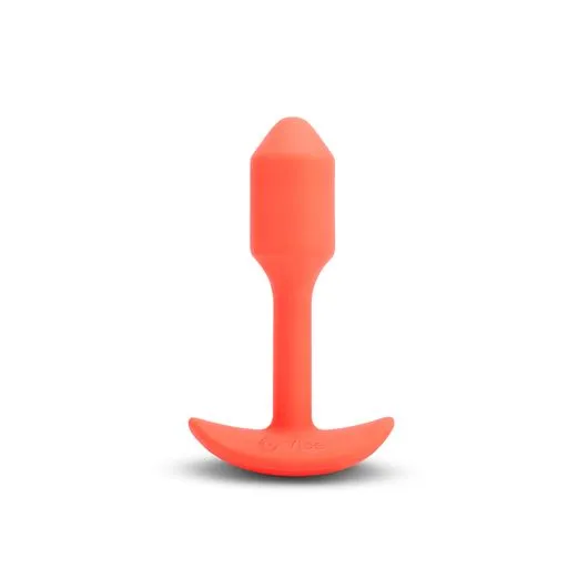 B-vibe Vibrating Weighted Snug Plug 1