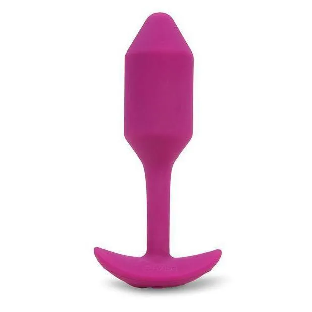 b-Vibe Vibrating Weighted Snug Plugs