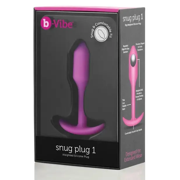 b-Vibe Weighted Snug Plug 1 - 55 Grams