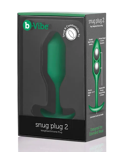 B-vibe Weighted Snug Plug 2