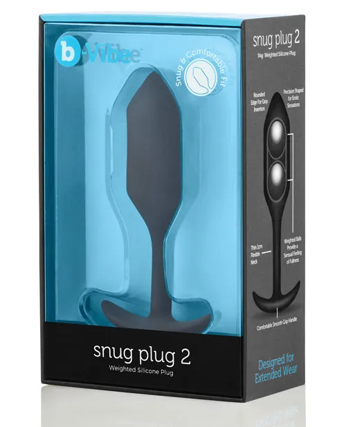 B-vibe Weighted Snug Plug 2