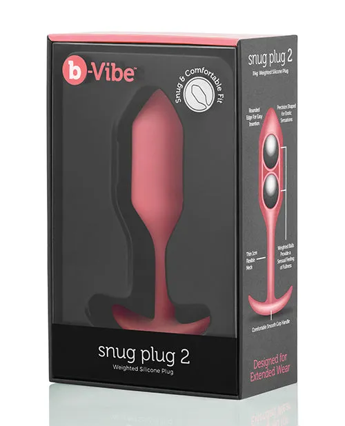 B-vibe Weighted Snug Plug 2