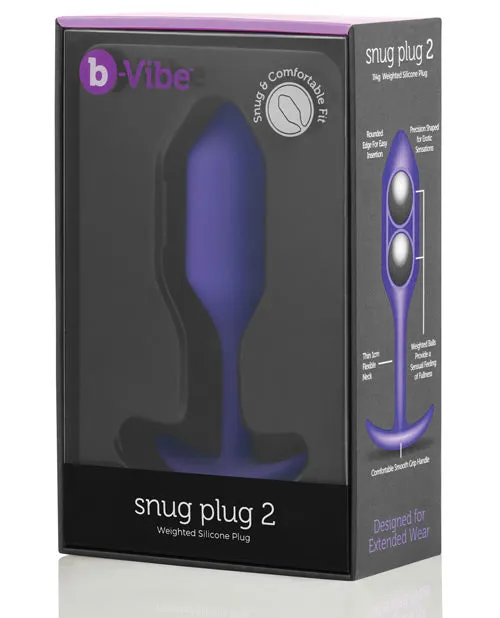 B-vibe Weighted Snug Plug 2