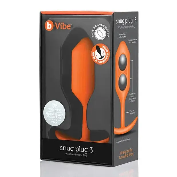 b-Vibe Weighted Snug Plug 3 - 180 Grams