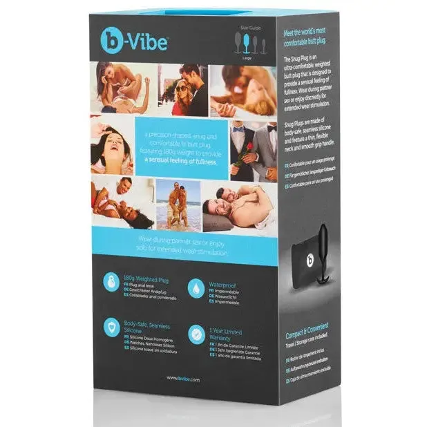 b-Vibe Weighted Snug Plug 3 - 180 Grams