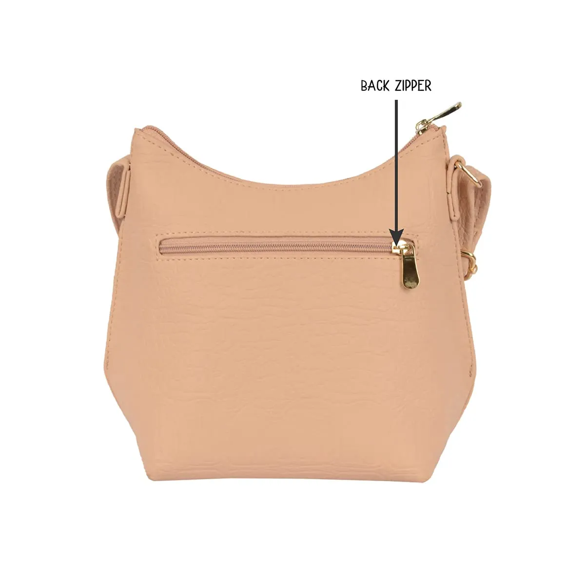 Baggit Women's Sling Bag - Small (Beige)