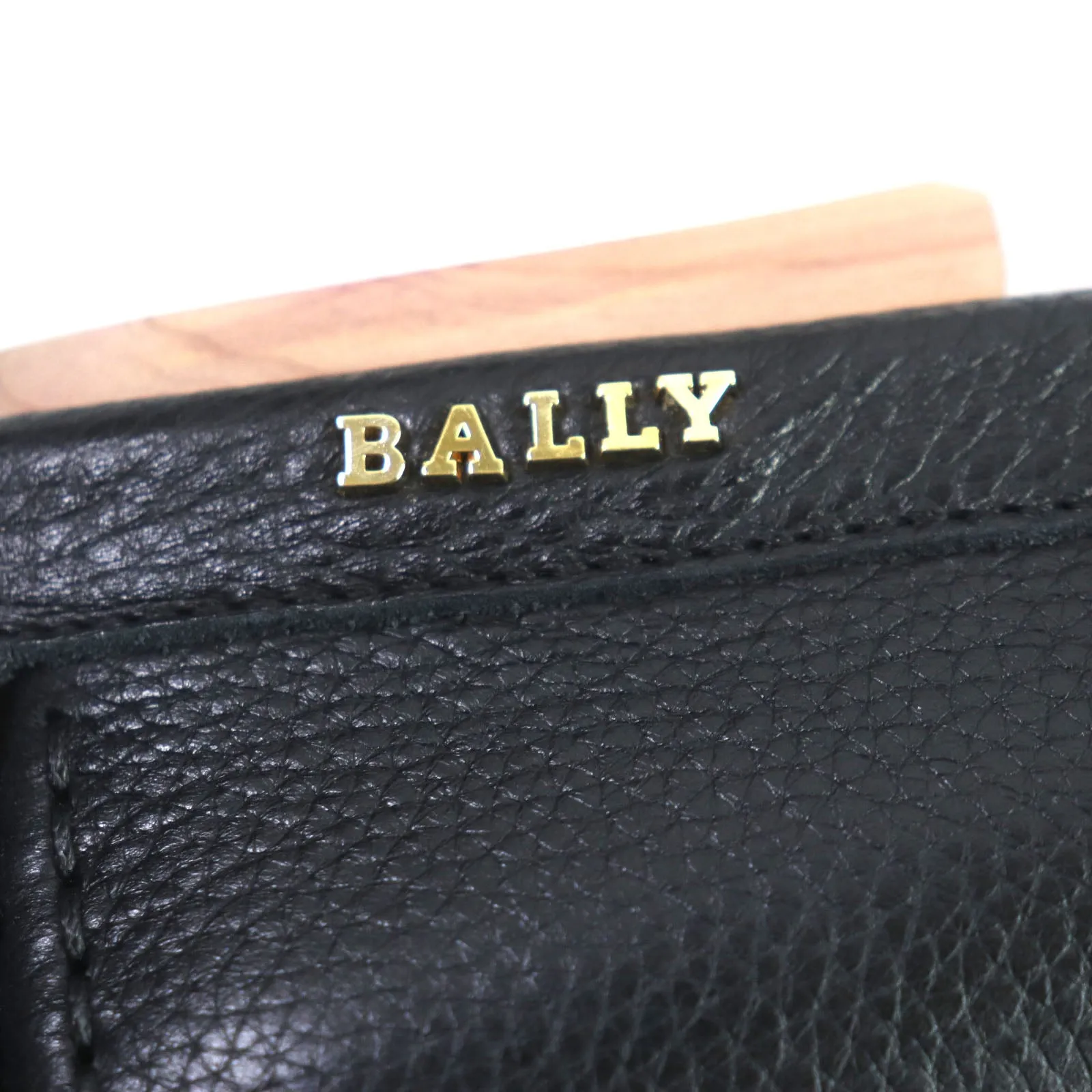 Bally Leather Logo Metal Loafers Shoes