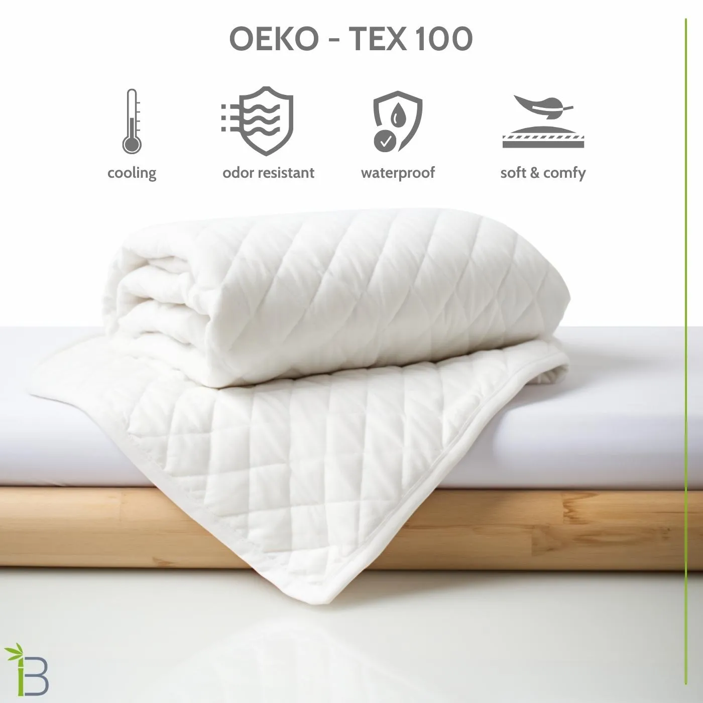 Bamboo Crib Mattress Protector