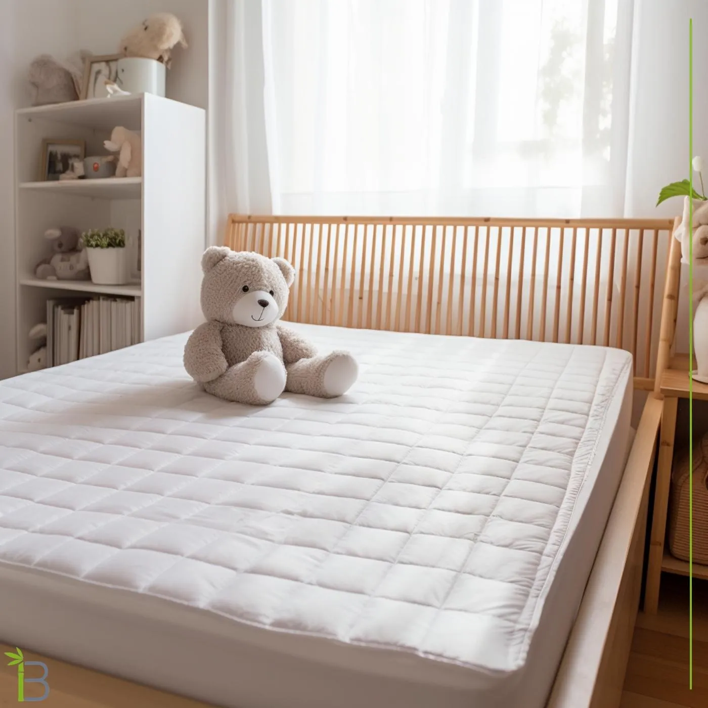 Bamboo Crib Mattress Protector