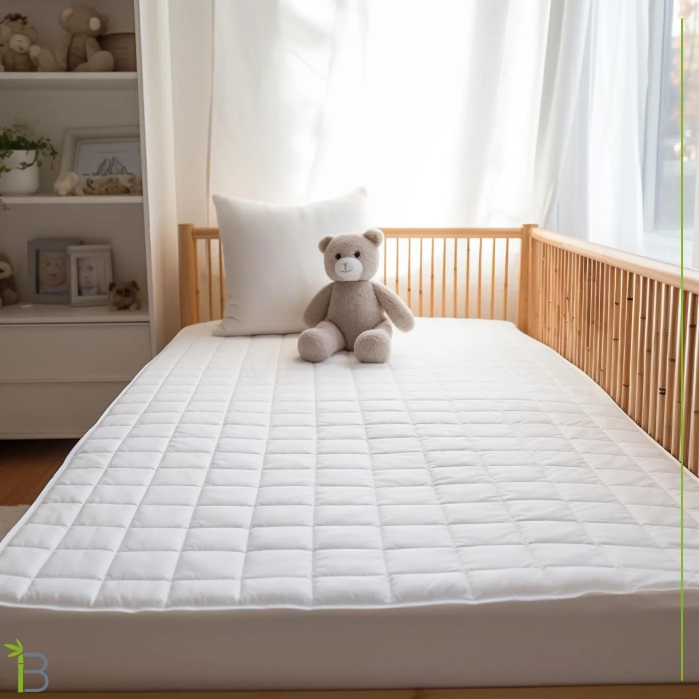 Bamboo Crib Mattress Protector