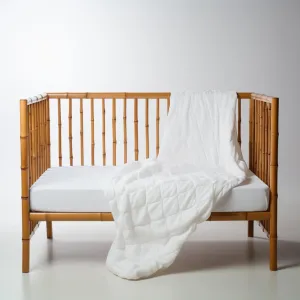 Bamboo Crib Mattress Protector