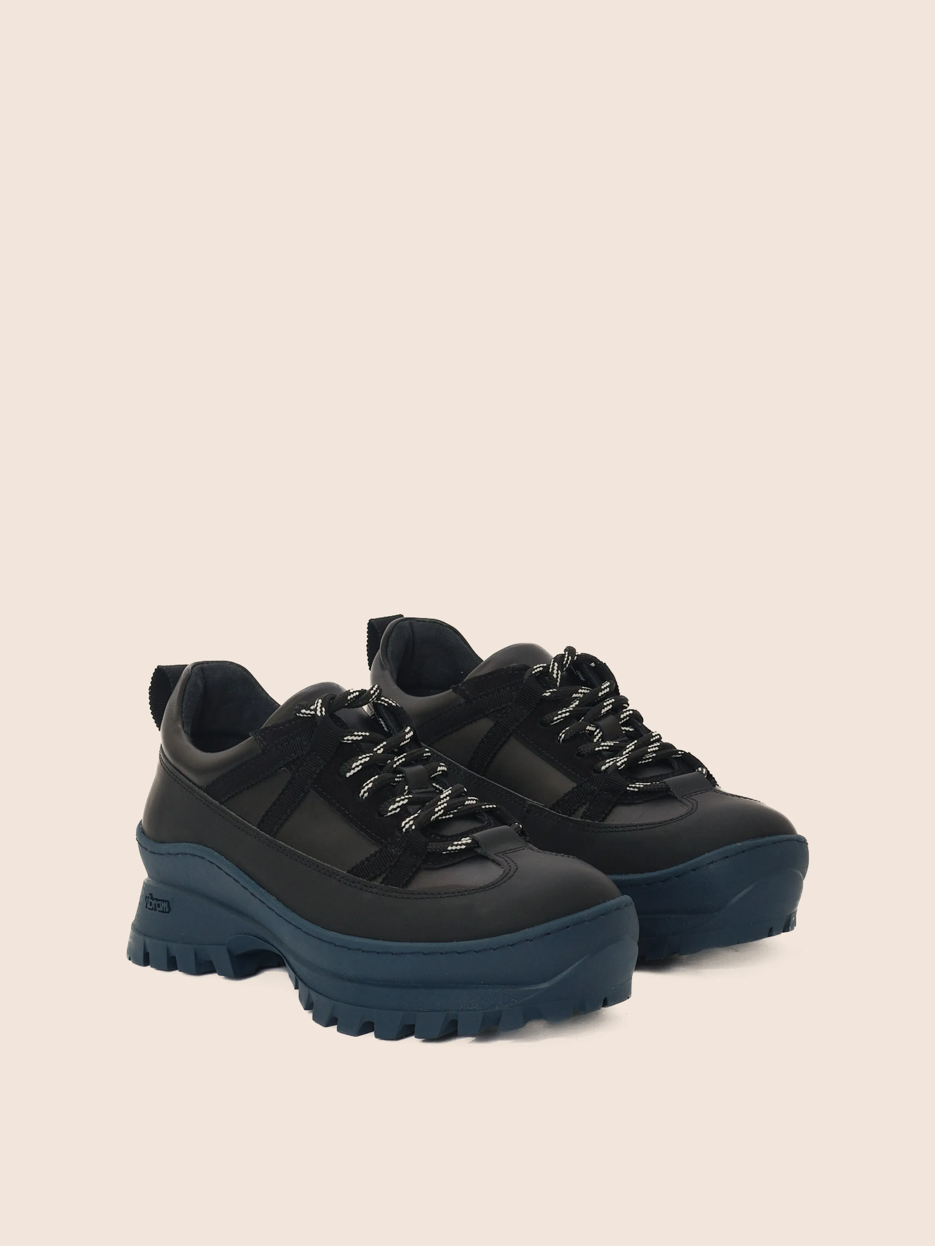 Beja Navy Combo Sneaker