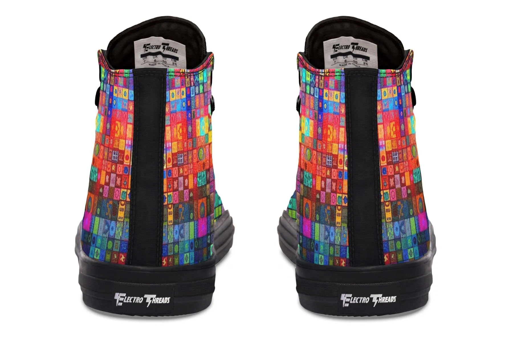 Blotter Fuzz High Top Shoes