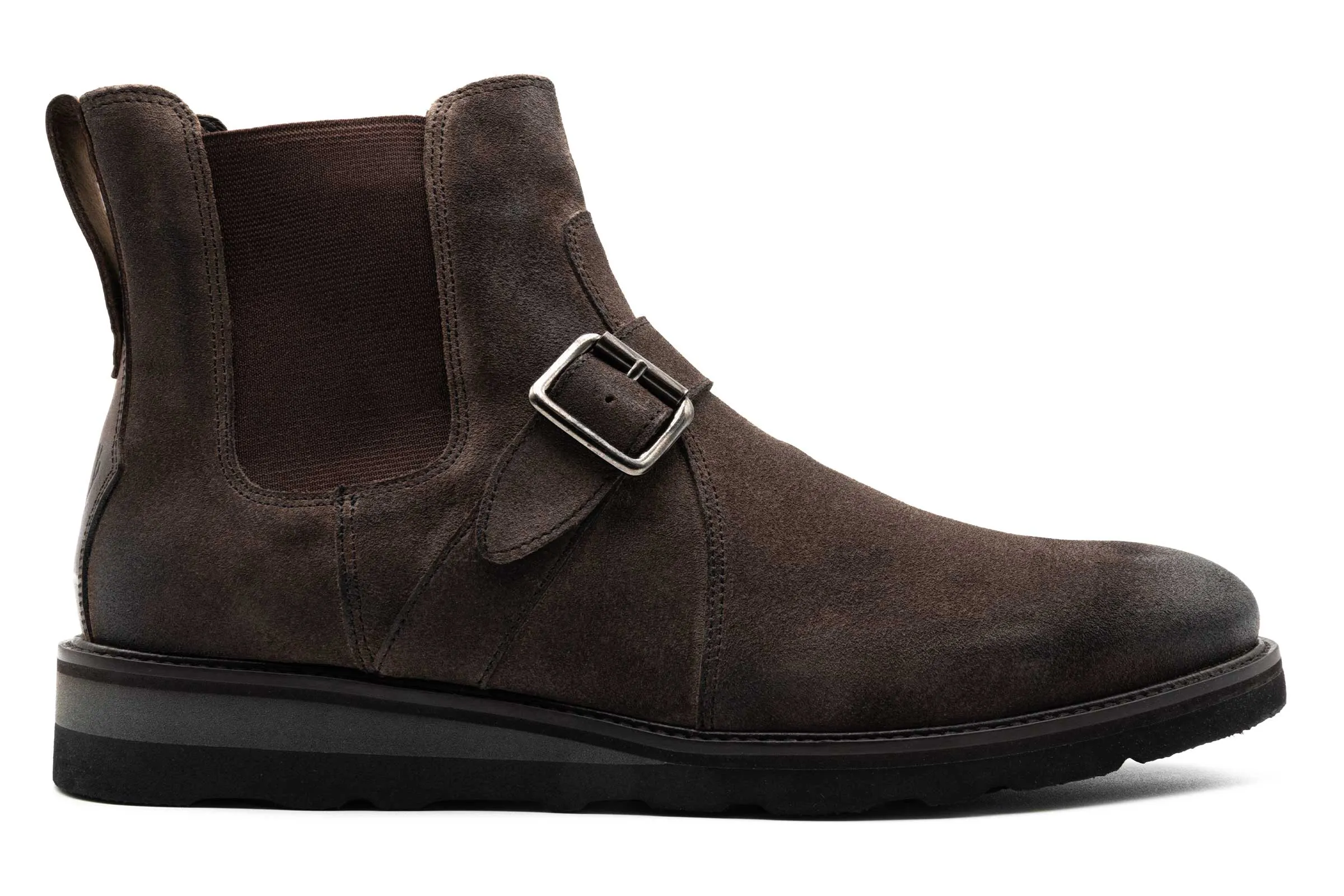 Blue Ridge Suede Chelsea Boots - Smoke