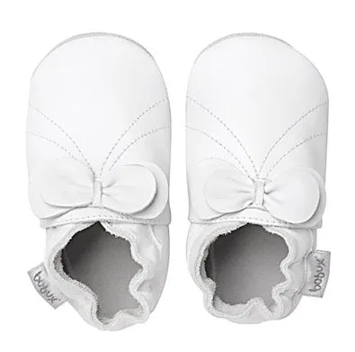 Bobux White Bow - Small