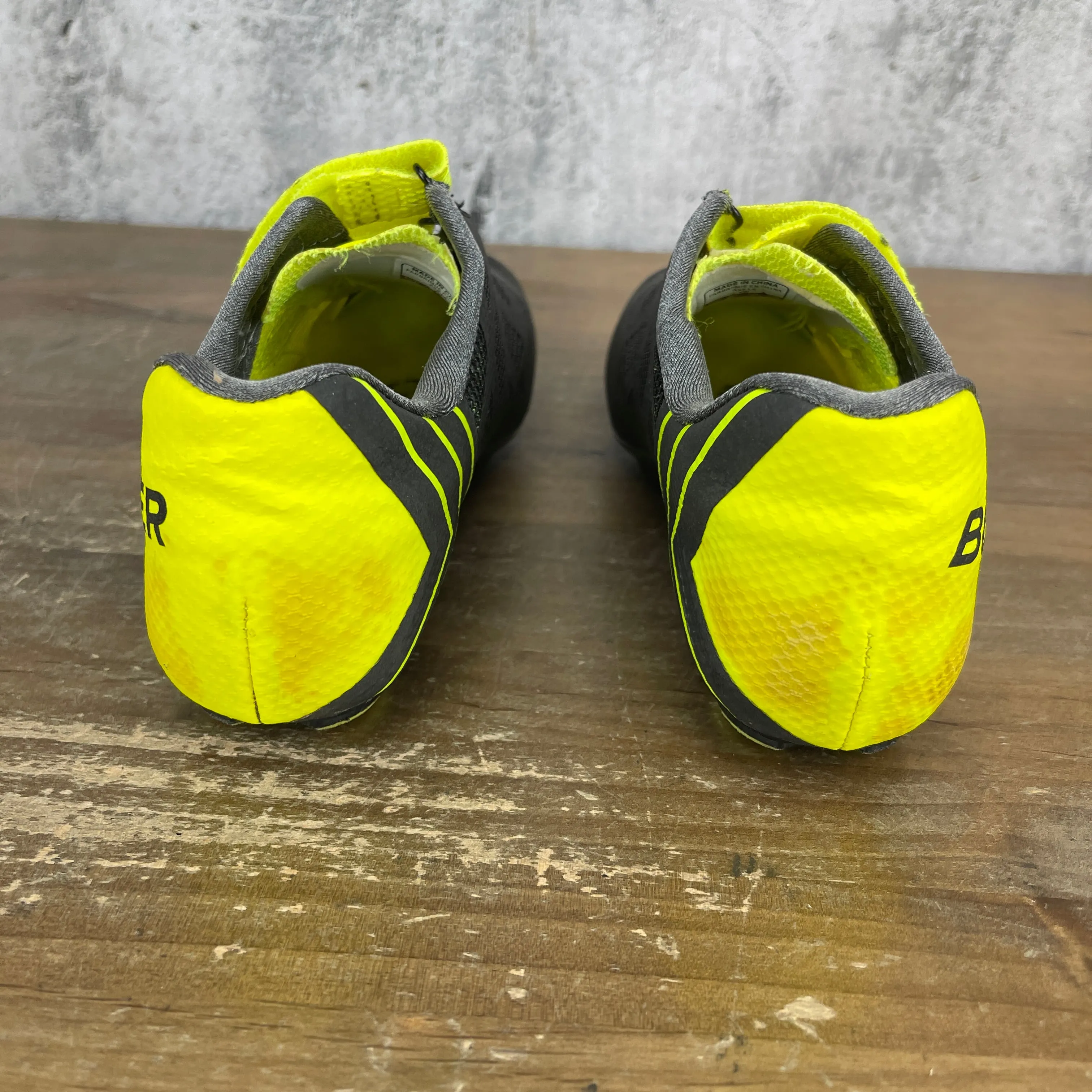 Bontrager XXX EU 41 US 8 3-Bolt Visibility Yellow Road Bike Men's Cycling Shoes