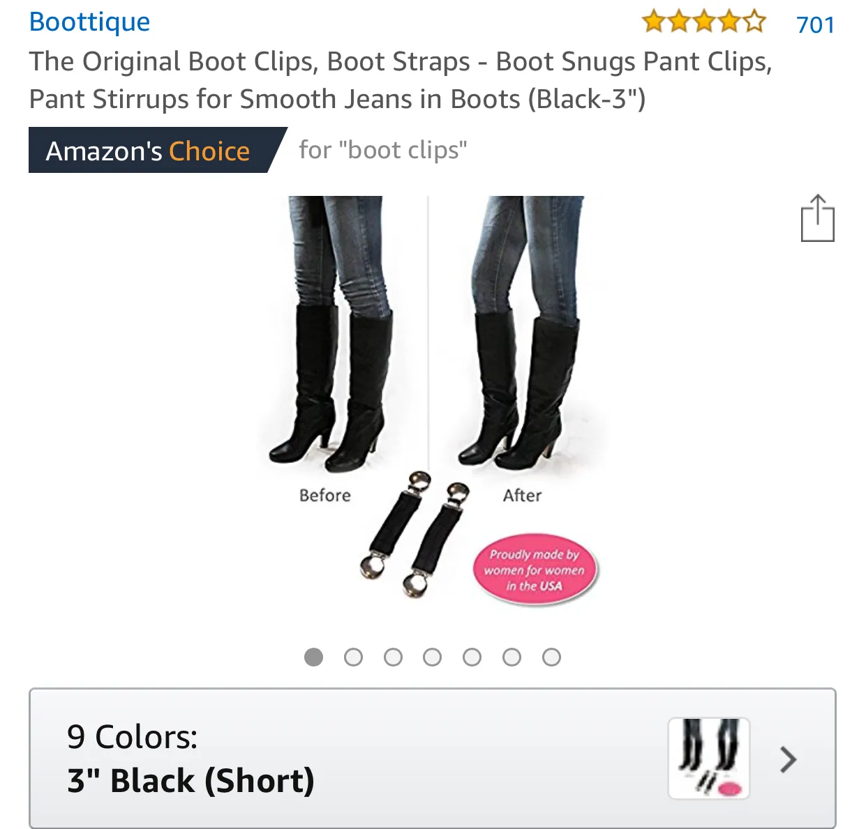 Boot Snugs™ Pant Clips