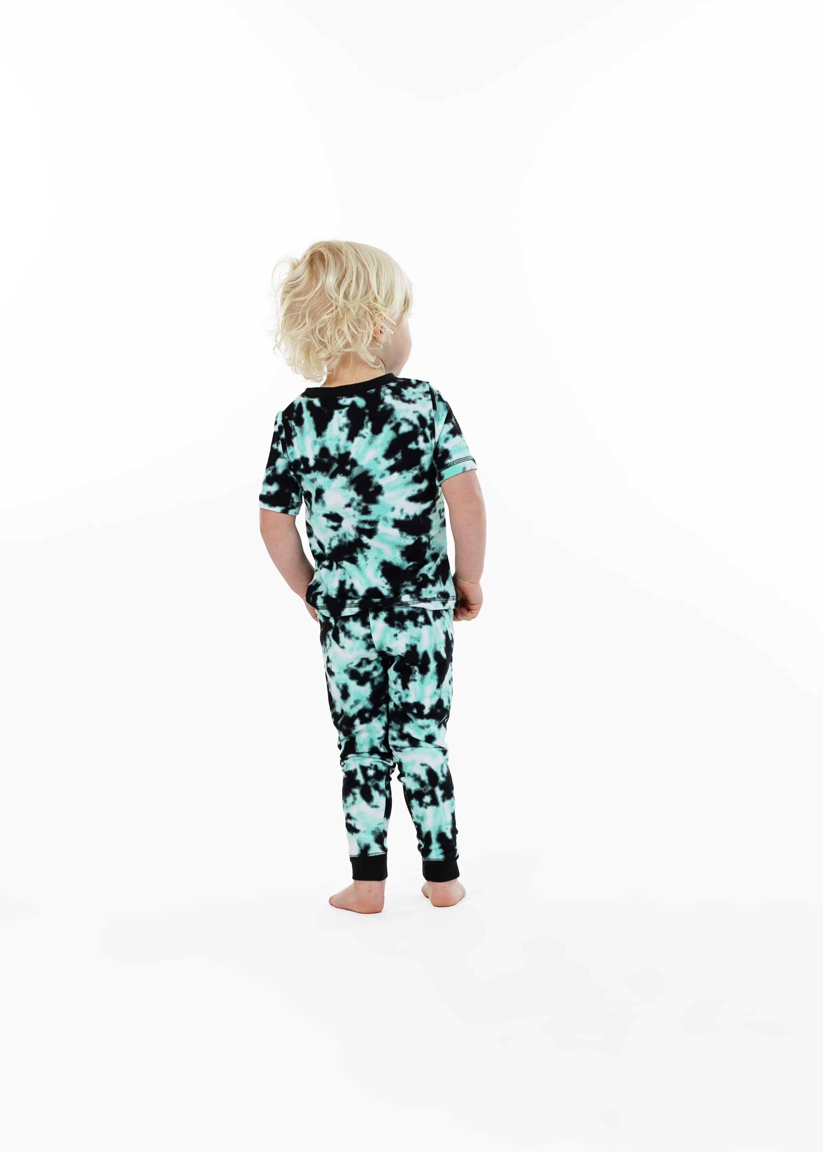 Boys Tie-Dye Super Soft Snug Fit 2-Piece Pajama Sleep Set