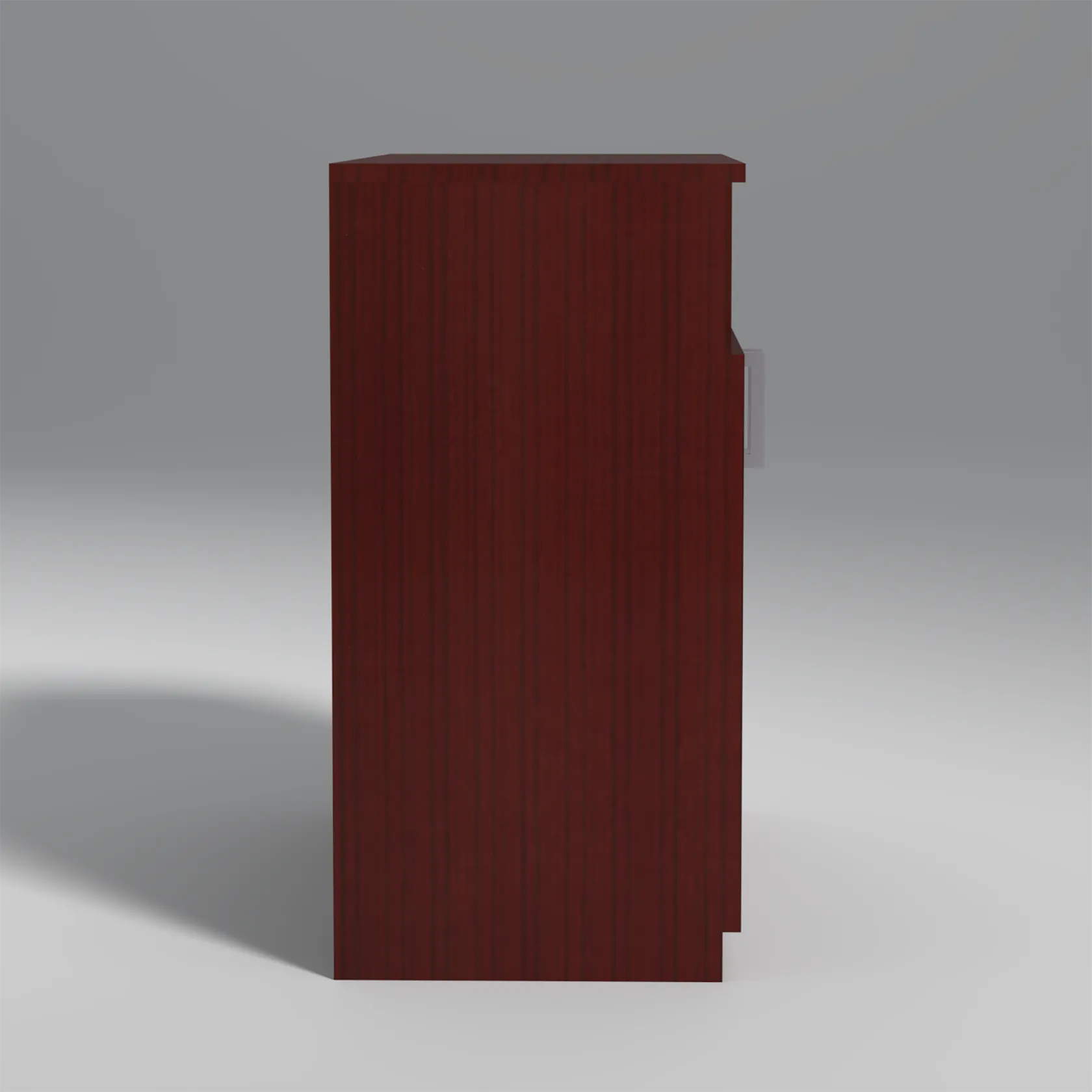 Brady Engineered Wood Shoerack In Mahogany