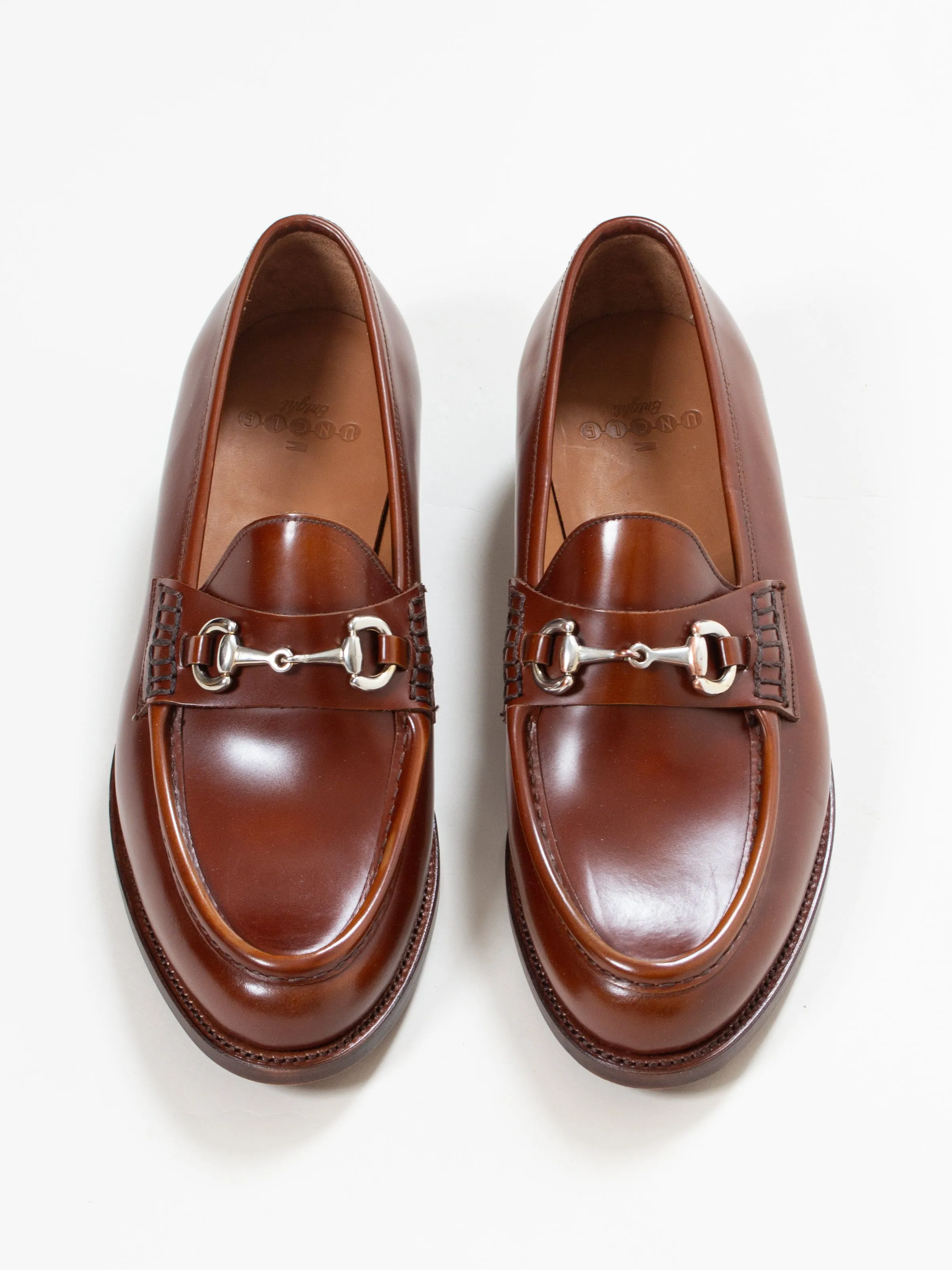 Bright Shoemakers, Horsebit Loafer, Caramel High Shine