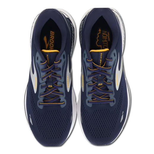 Brooks Adrenaline Gts 23 Men's Navy/Saffron/White