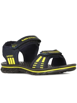 Bubblegummers Boys MAGNET Sandals, Navy Blue, (3618419), UK 13