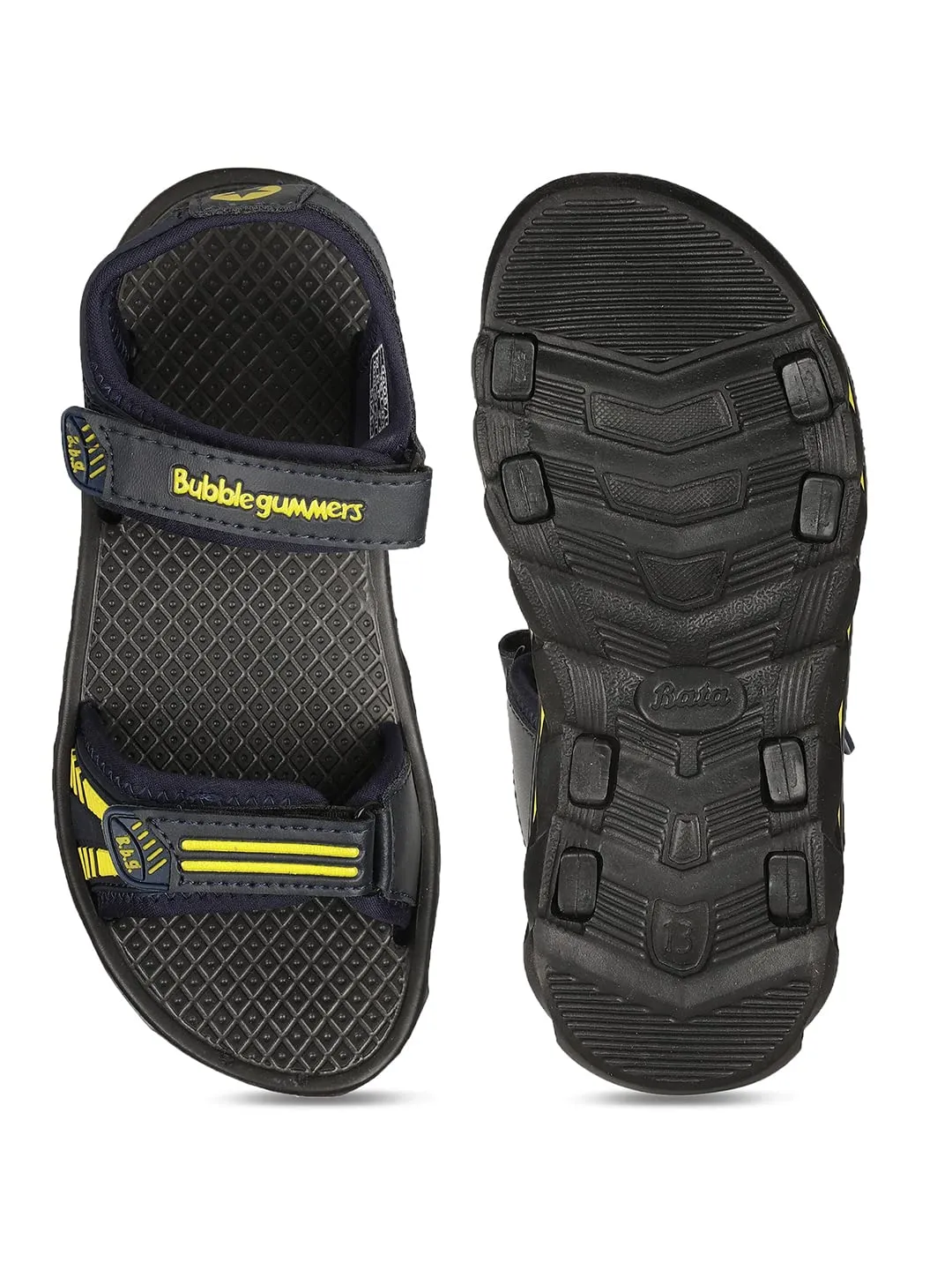 Bubblegummers Boys MAGNET Sandals, Navy Blue, (3618419), UK 13