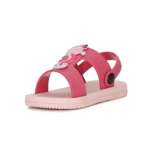 Bubblegummers Dudsagar Girls Sandal In Red